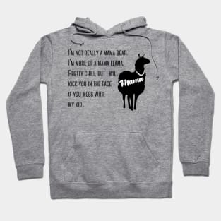 Mama Llama-One Kid Hoodie